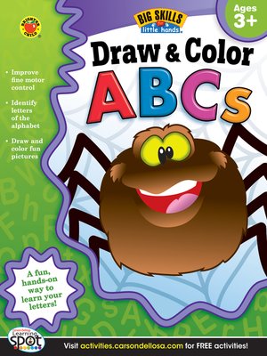 cover image of Draw & Color ABCs, Grades Preschool - K